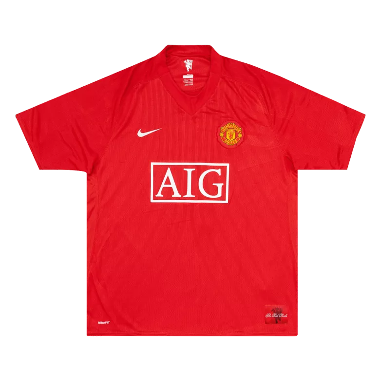 Retro Manchester United Home Jersey 2007/08
