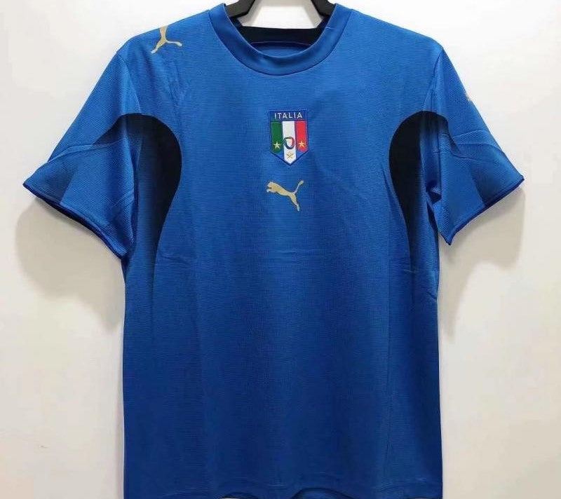 Retro Italy 2006 Home Jersey
