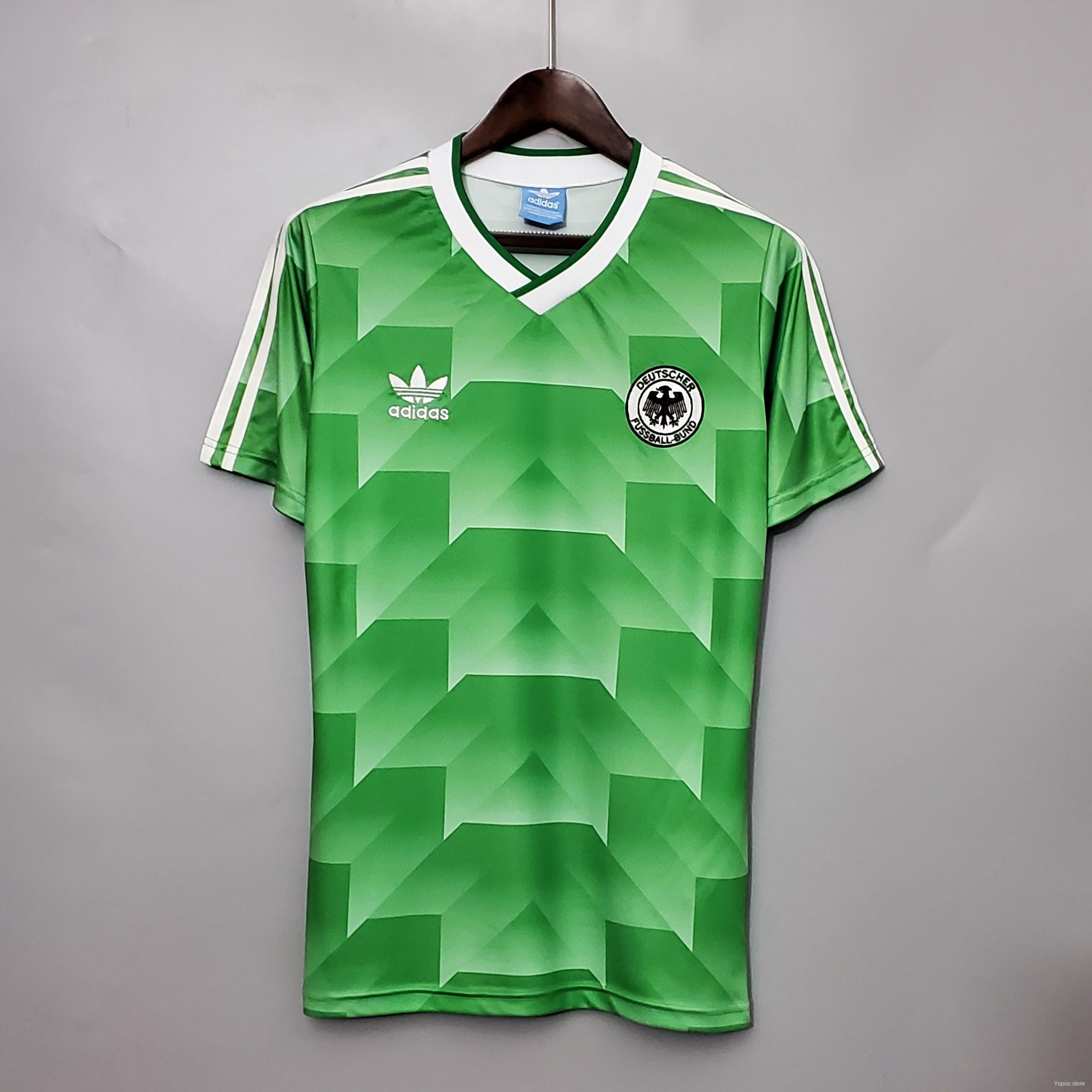 Retro Germany 1988 Away Jersey