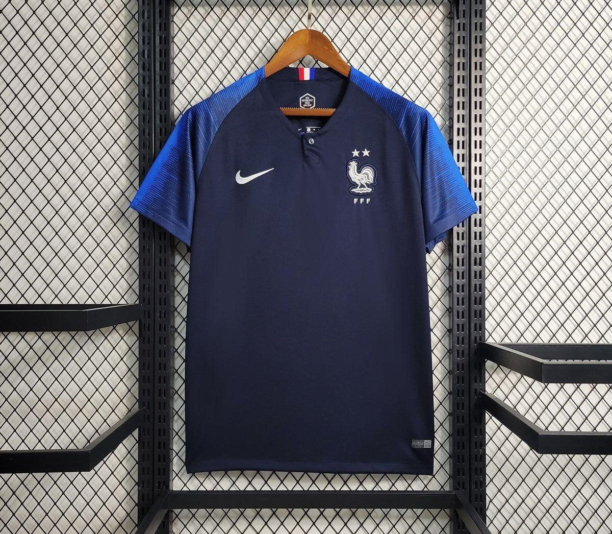 Retro France 2018 Home Jersey