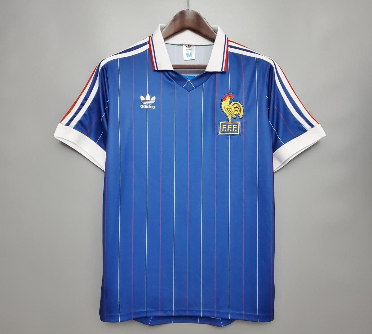 Retro France 1982 Home Jersey