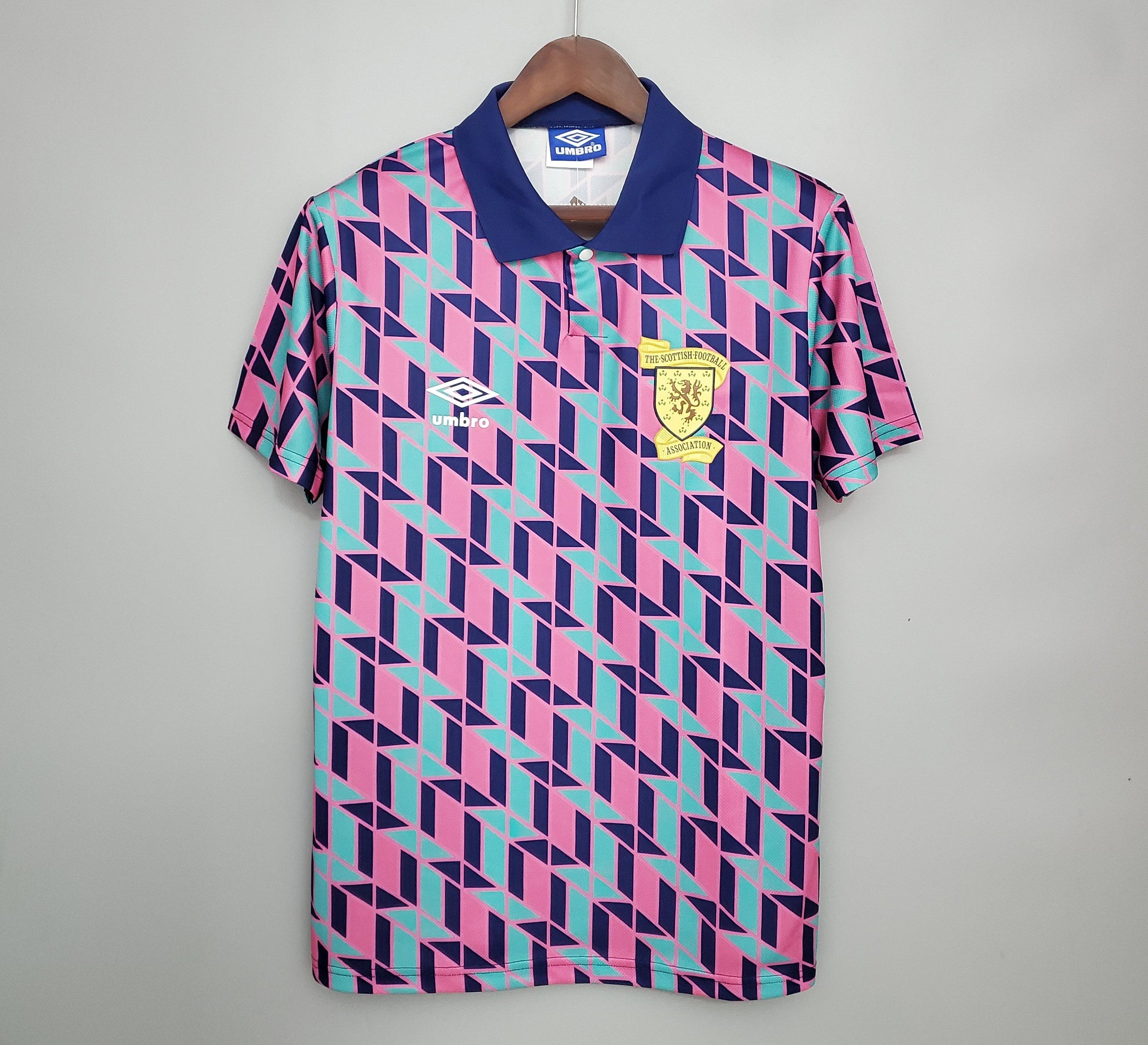 Retro Scotland 1988/89 Away Jersey-excellent