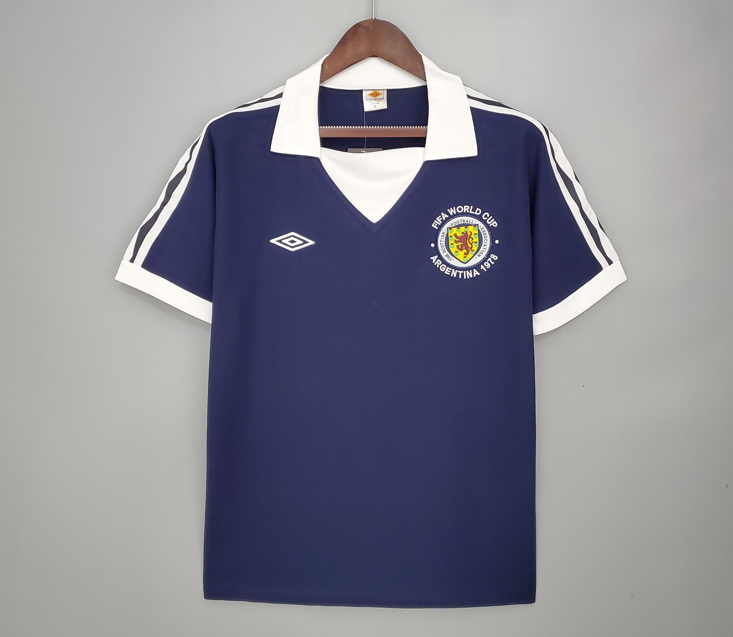 Retro Scotland 1978 Home Jersey-excellent