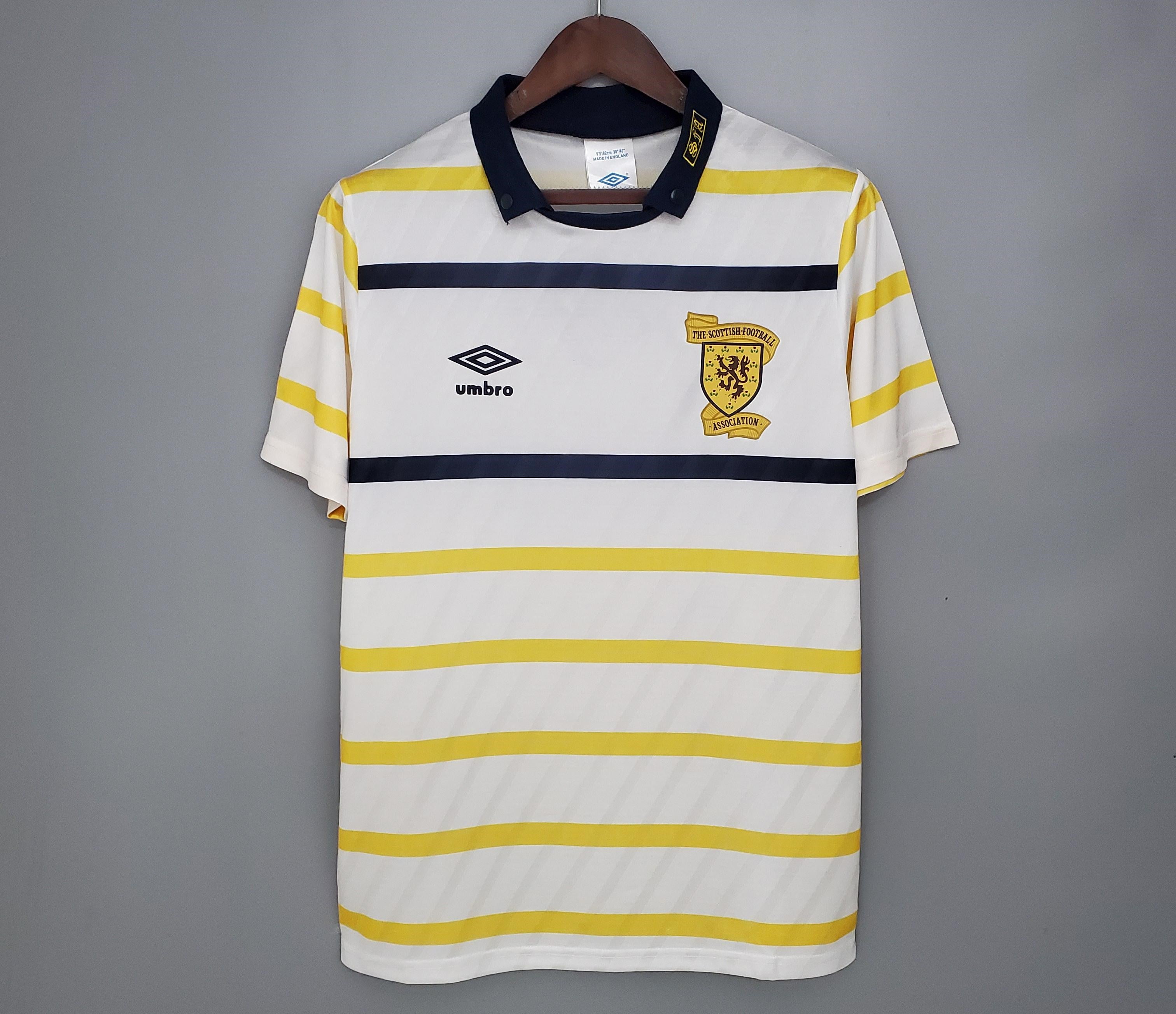 Retro Scotland 1989/91 Away Jersey-excellent