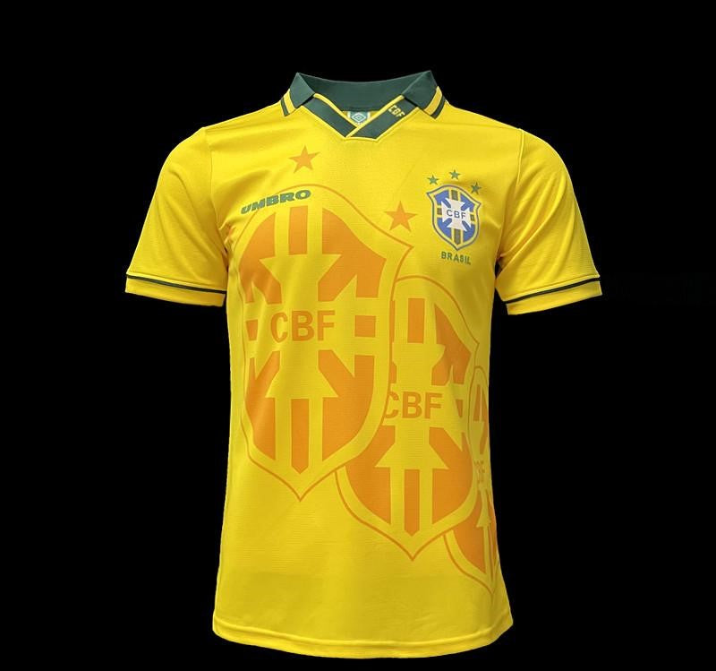 Retro Brazil 1994 Home Jersey