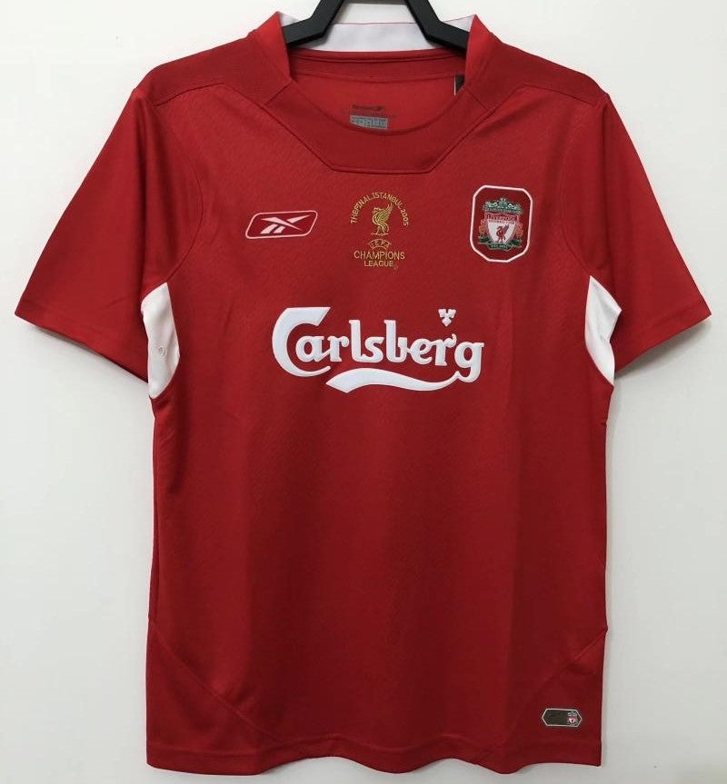 Retro Liverpool 2004/05 Home Jersey CL-good