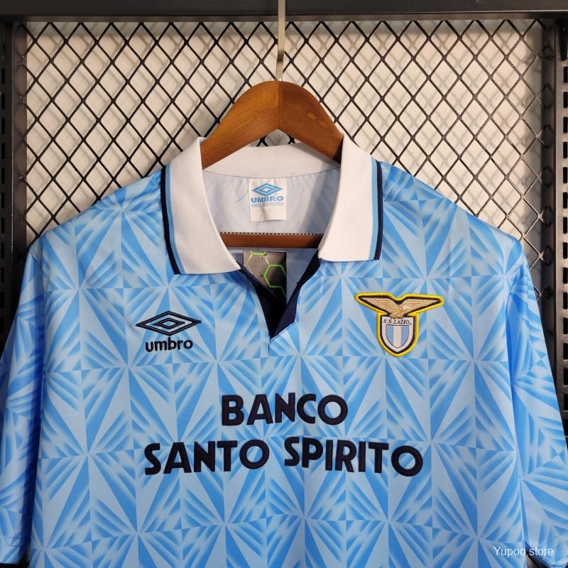 Retro Lazio 1991 Home Jersey