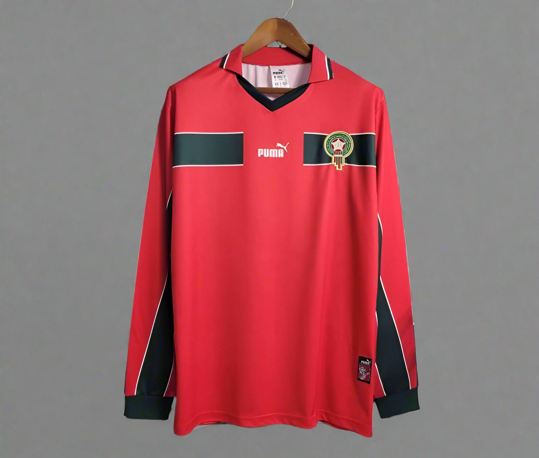 Retro Morocco 1998 Long Sleeve Third Jersey