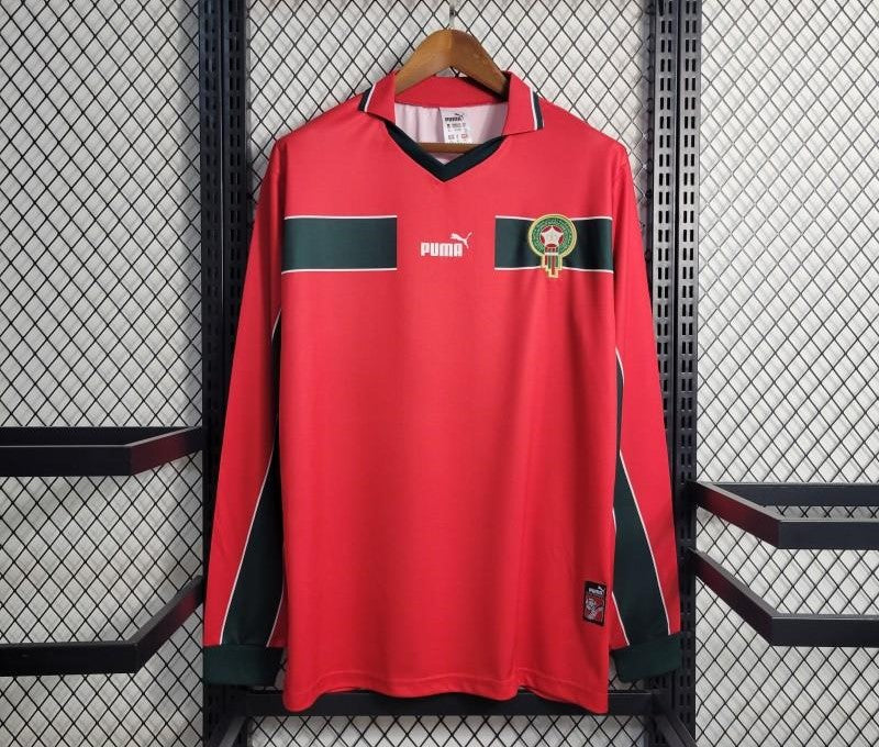 Retro Morocco 1998 Long Sleeve Third Jersey