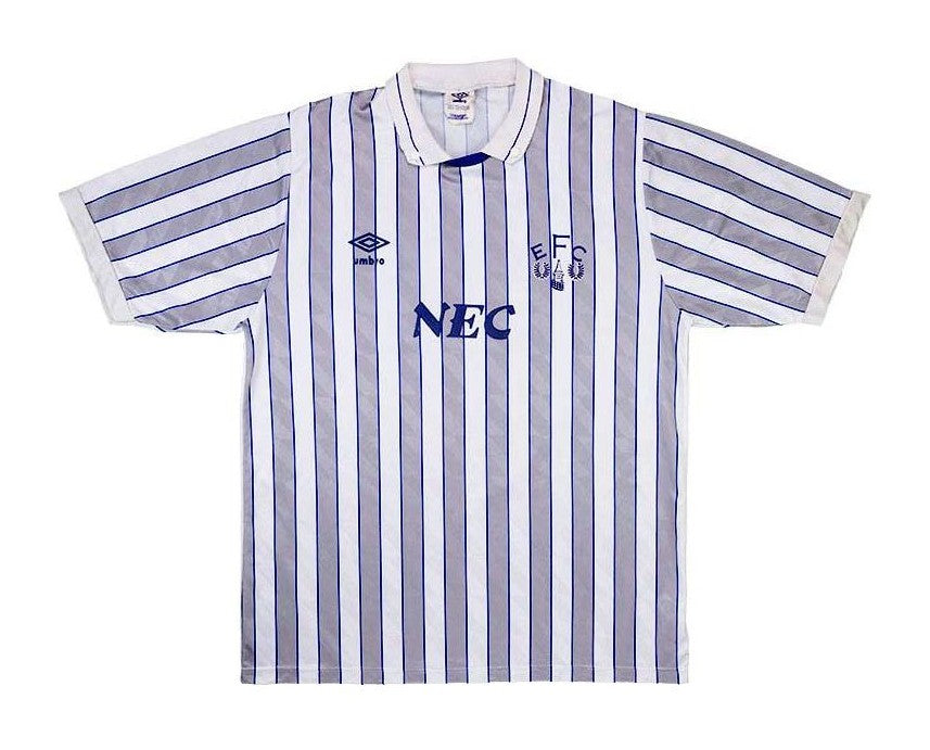 Retro Everton 1988/90 Away Jersey-very good