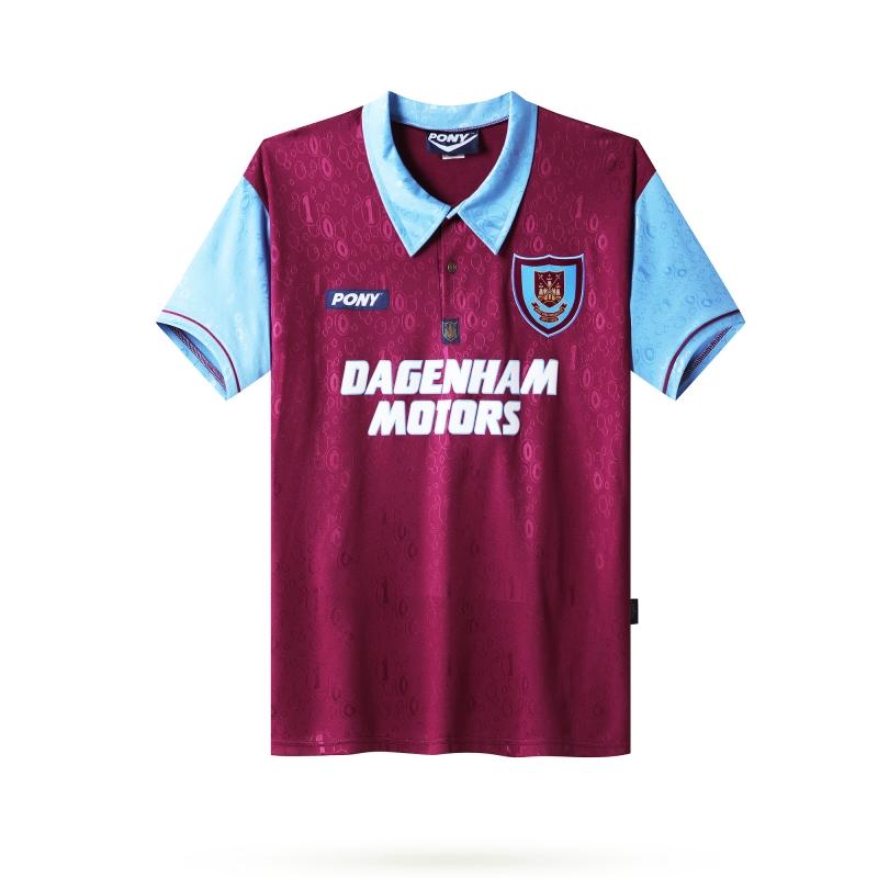 Retro West Ham United 1995/97 Home Jersey-good