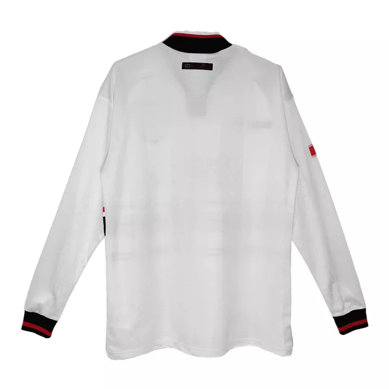 Retro Manchester United Away Long Sleeve 1998/99-very good