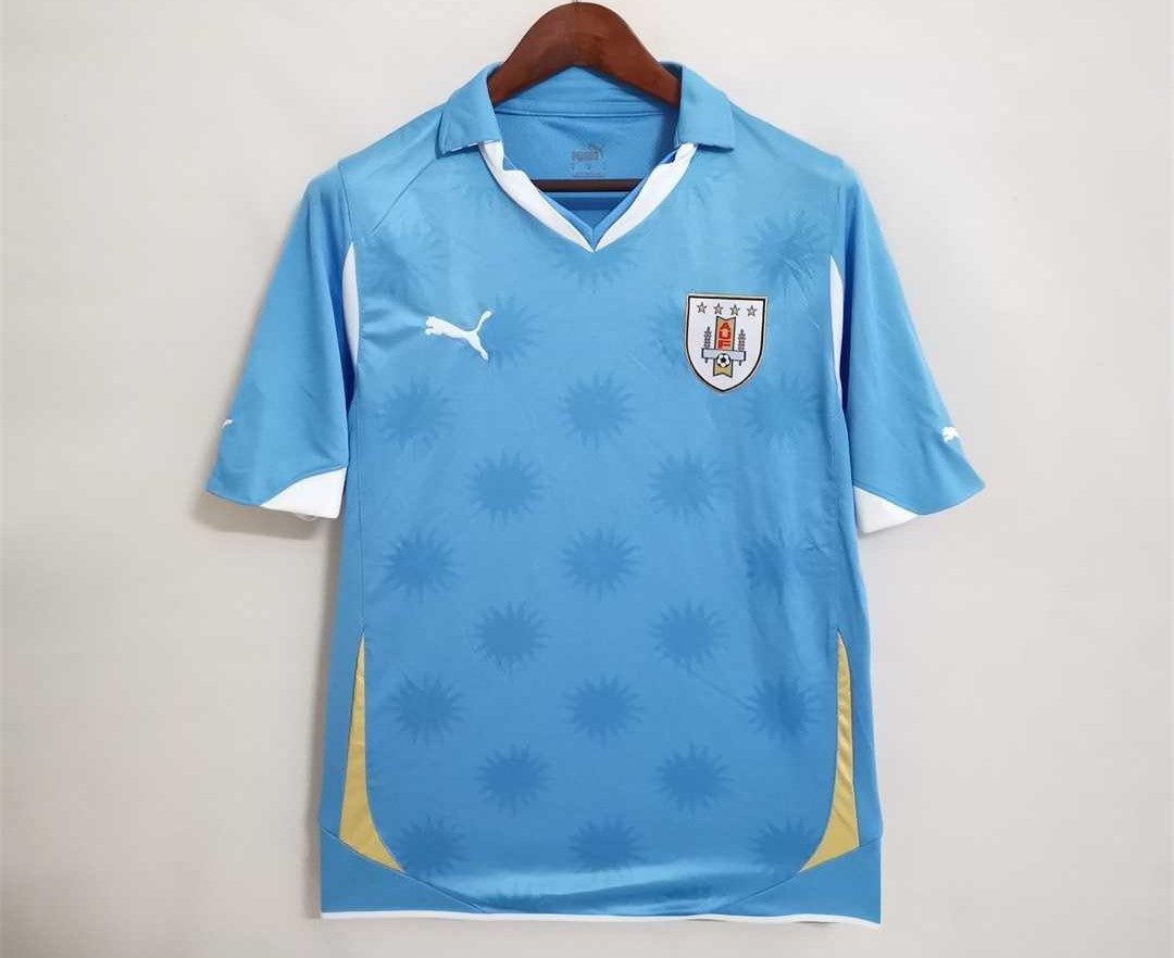 Retro Uruguay 2010 Home Jersey