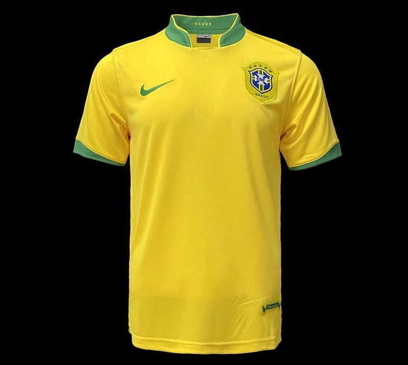 Retro Brazil 2006 Home Jersey