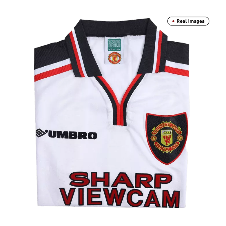 Retro Manchester United Away Jersey 1998-very good