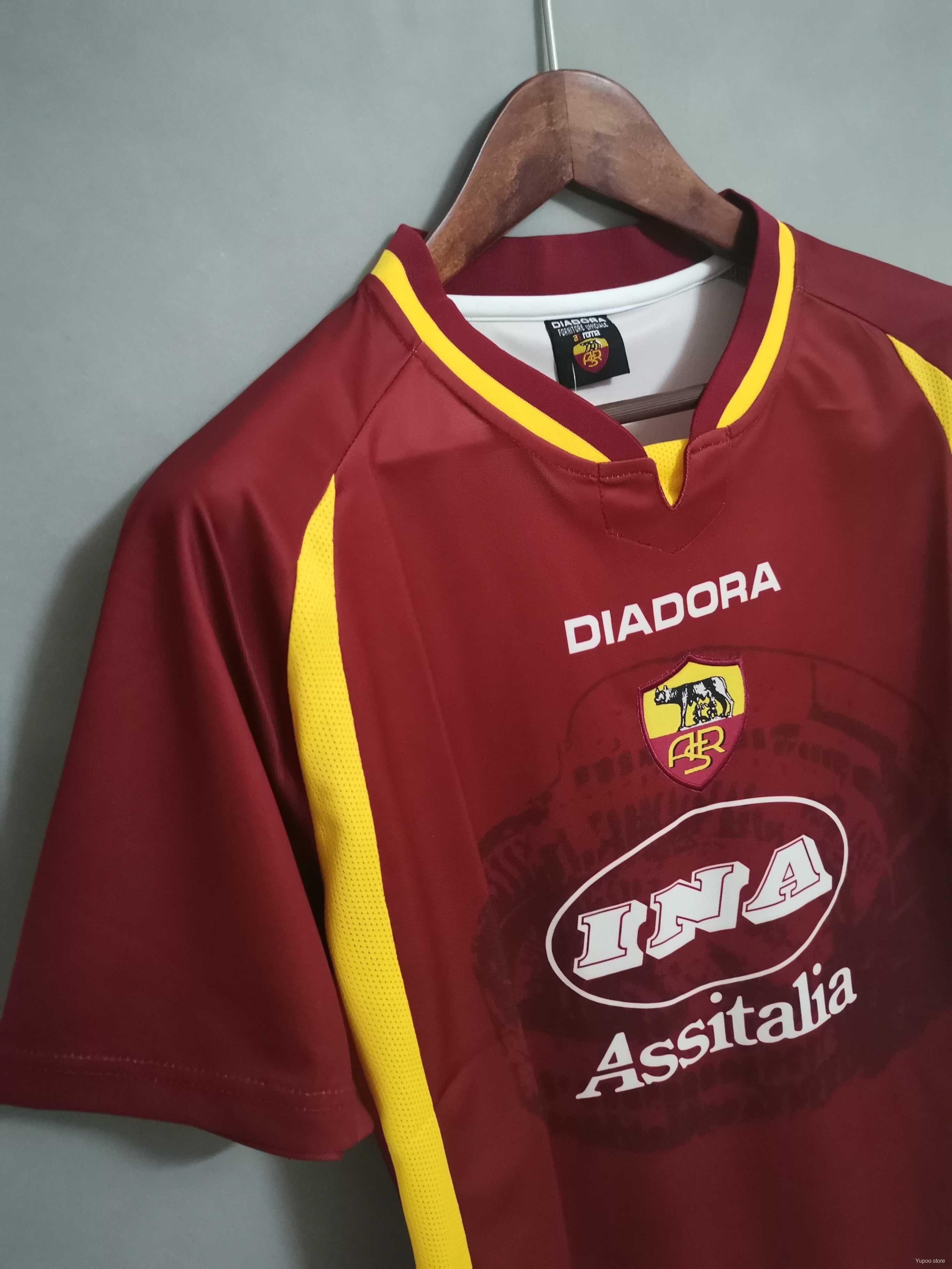 Retro Roma 1997/98 Home Jersey