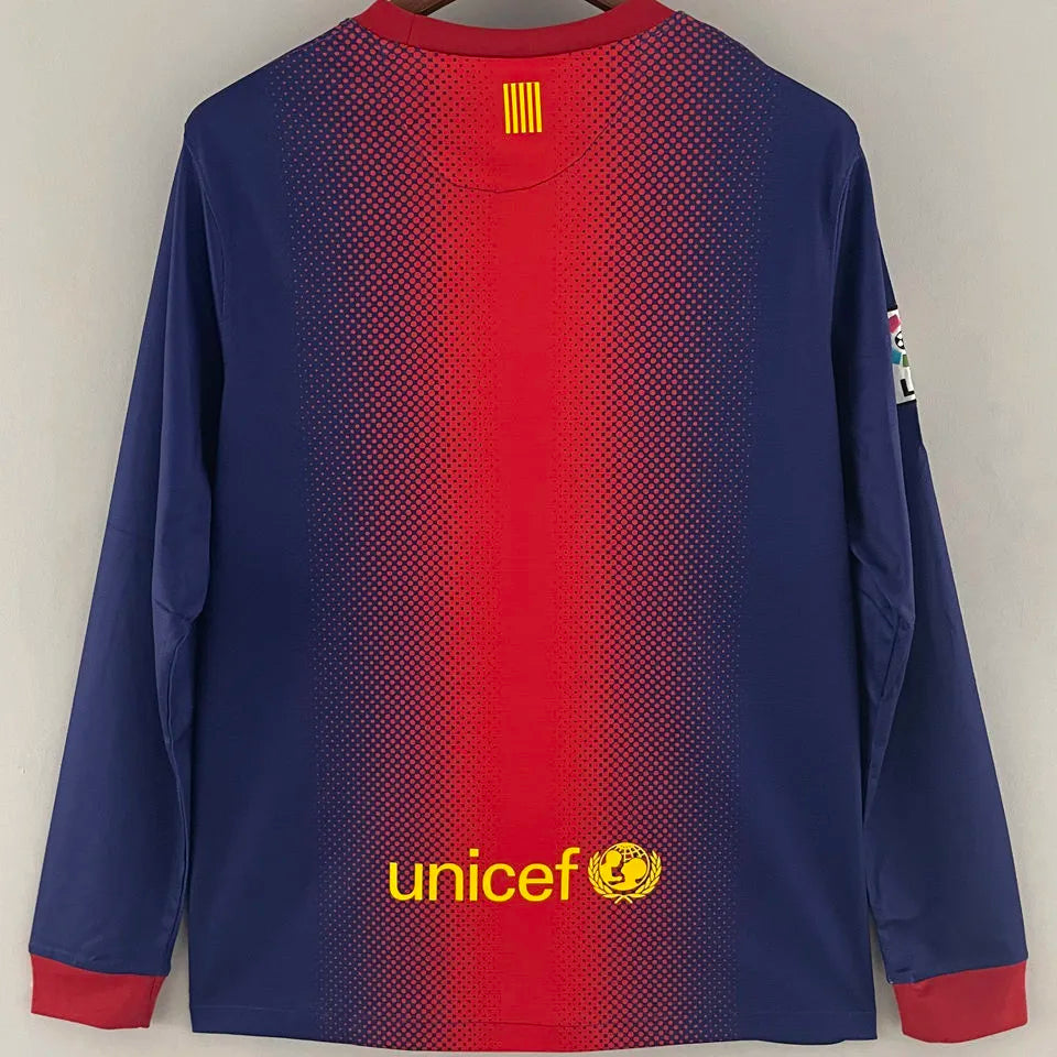 Retro Barcelona 2012/13 Long Sleeve Home Jersey