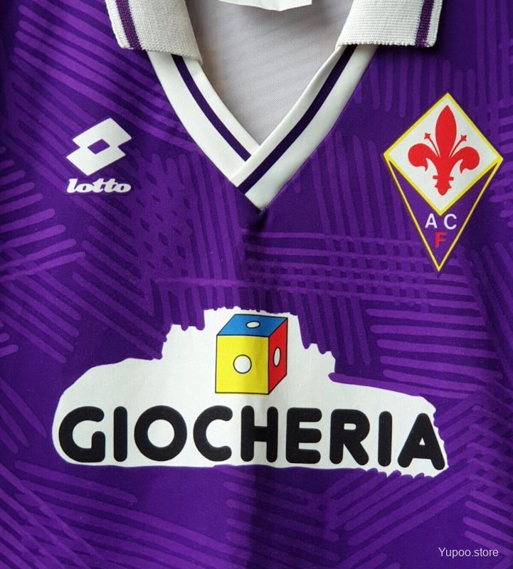 Retro Fiorentina 1991/92 Home Jersey