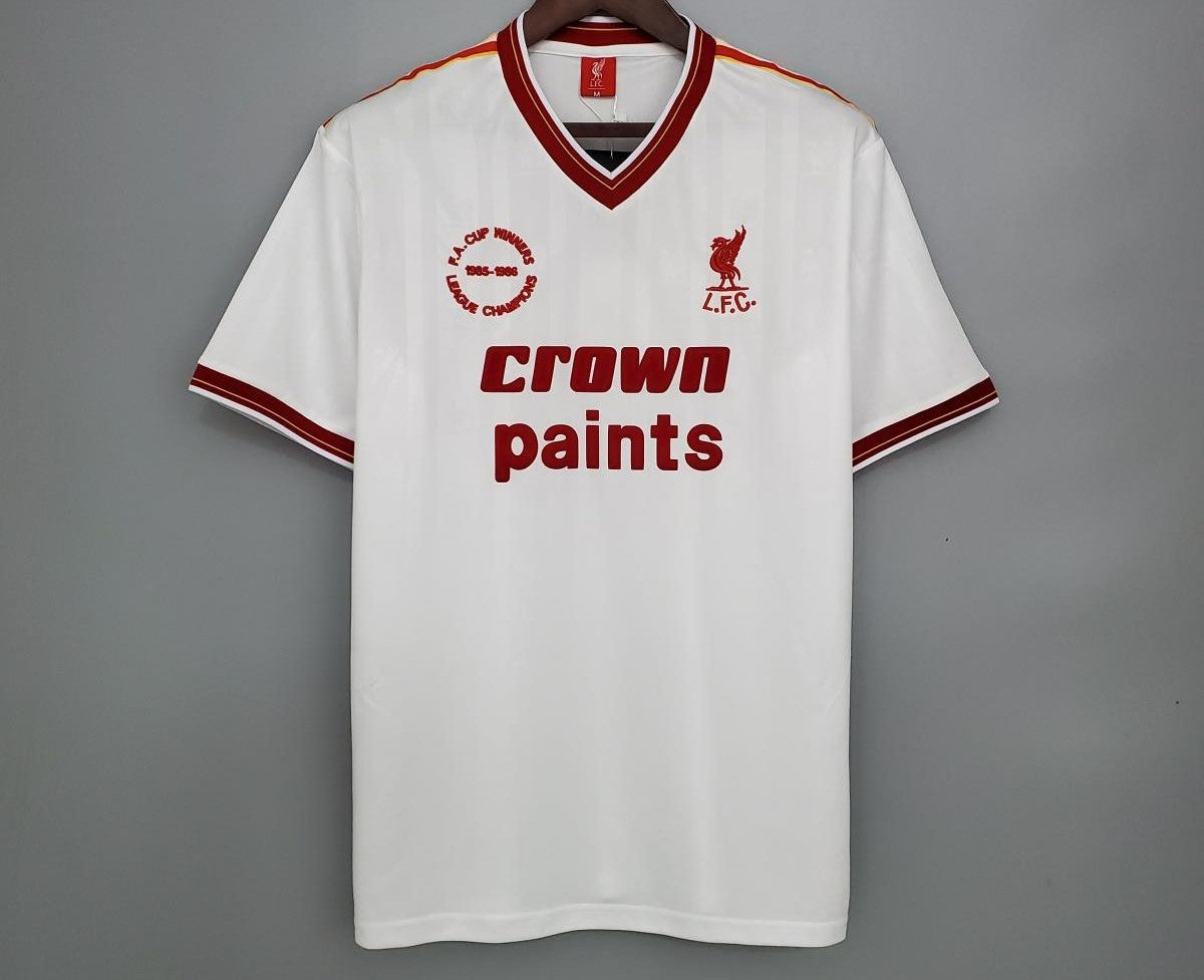 Retro Liverpool 1985/86 Away Jersey-very good