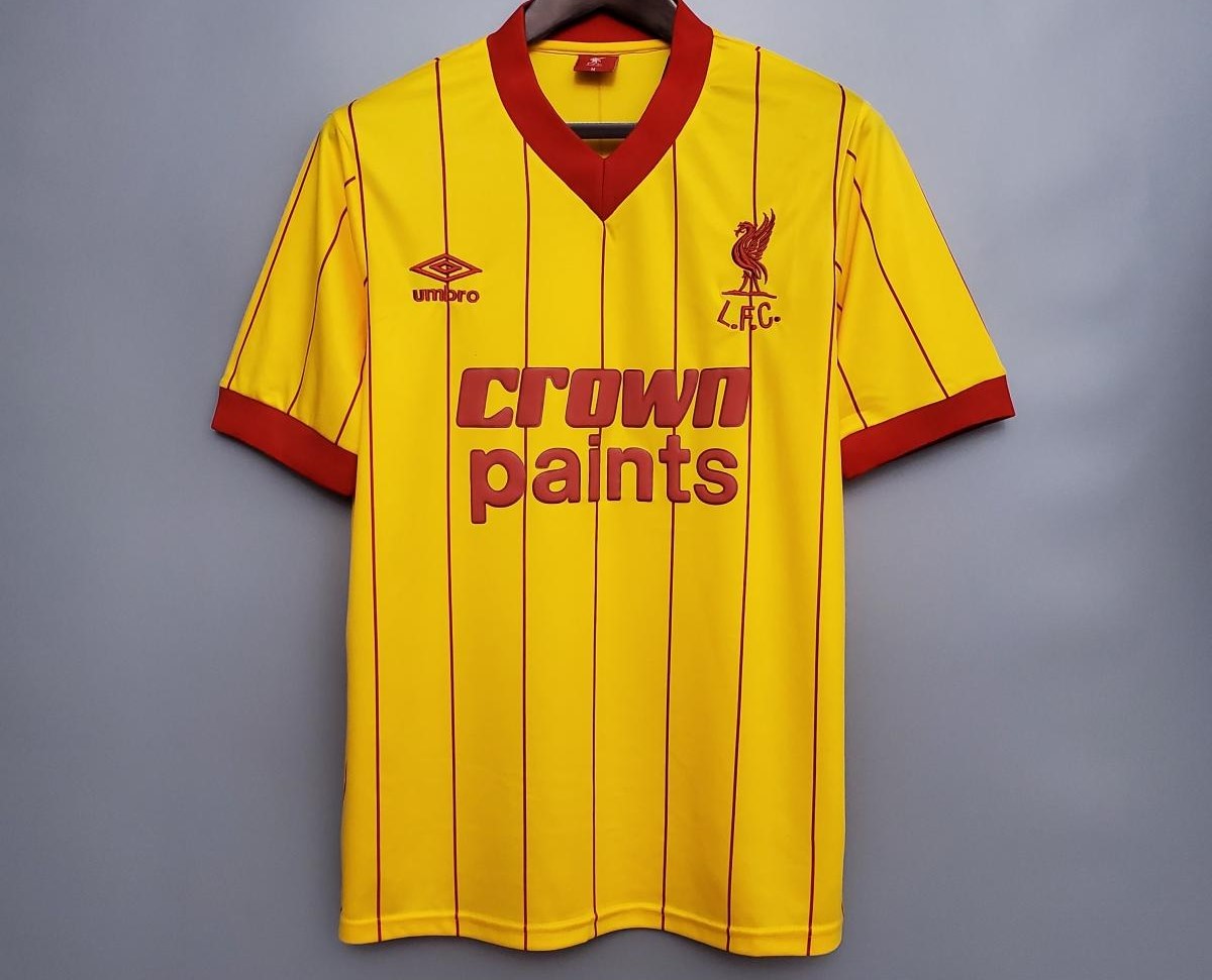 Retro Liverpool 1983 Away Jersey-mint