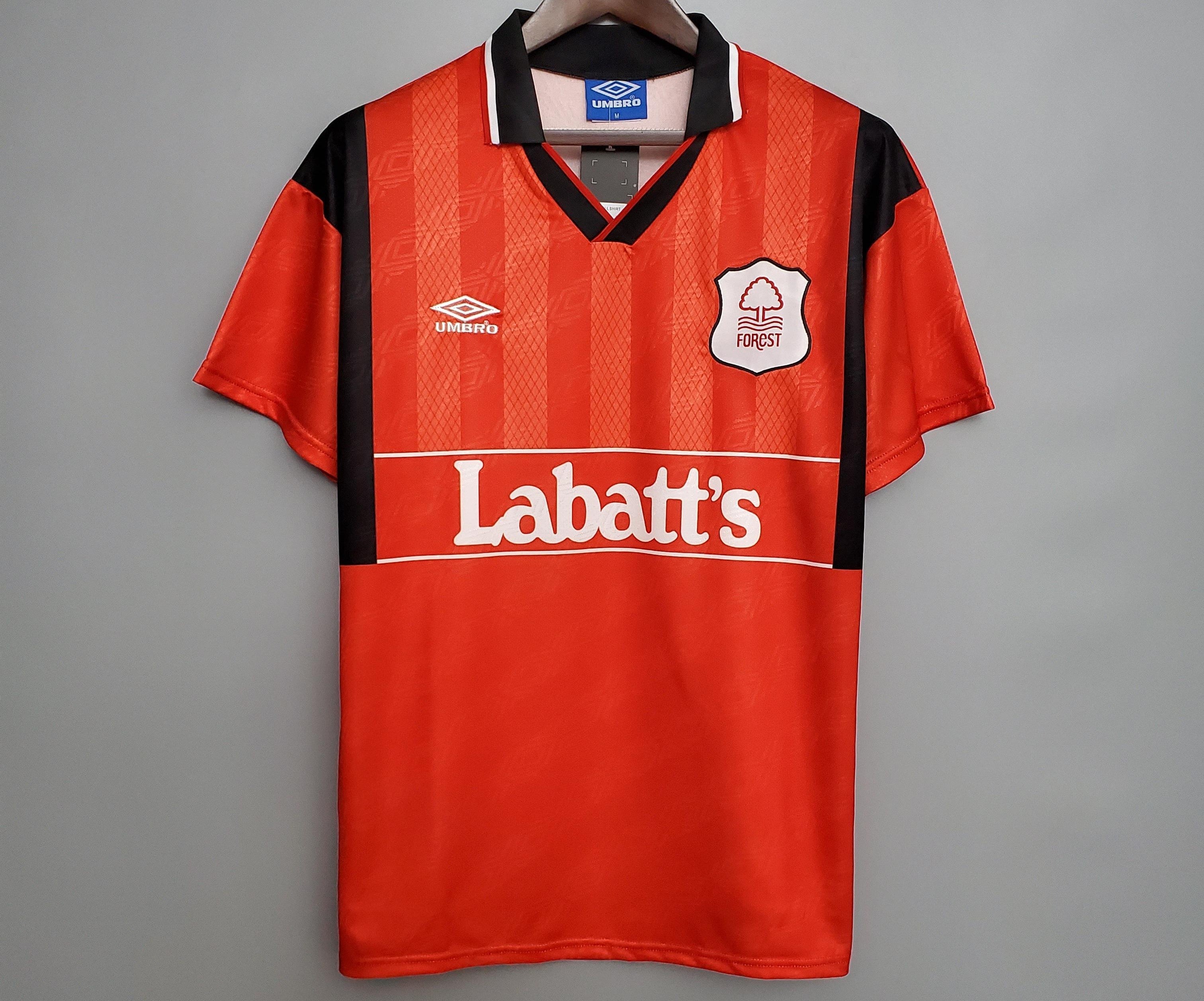 Retro Nottingham Forest 1994/95 Home Jersey-mint