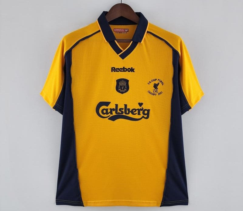 Retro Liverpool 2000/01 Away Jersey-very good