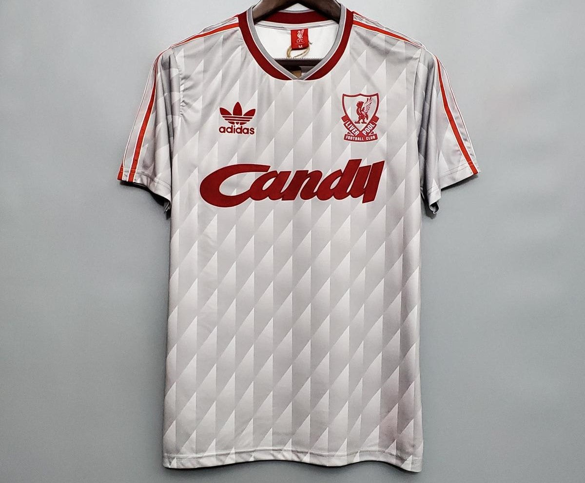 Retro Liverpool 1989/91 Away Jersey-good