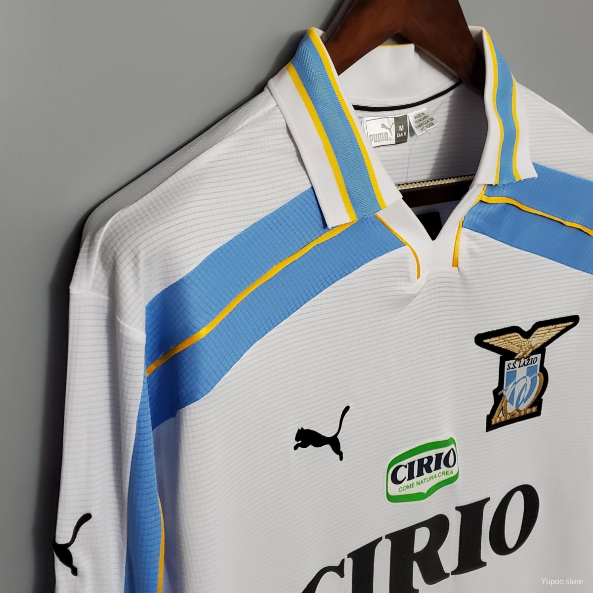 Retro Lazio 1998/00 Long Sleeve Away Jersey