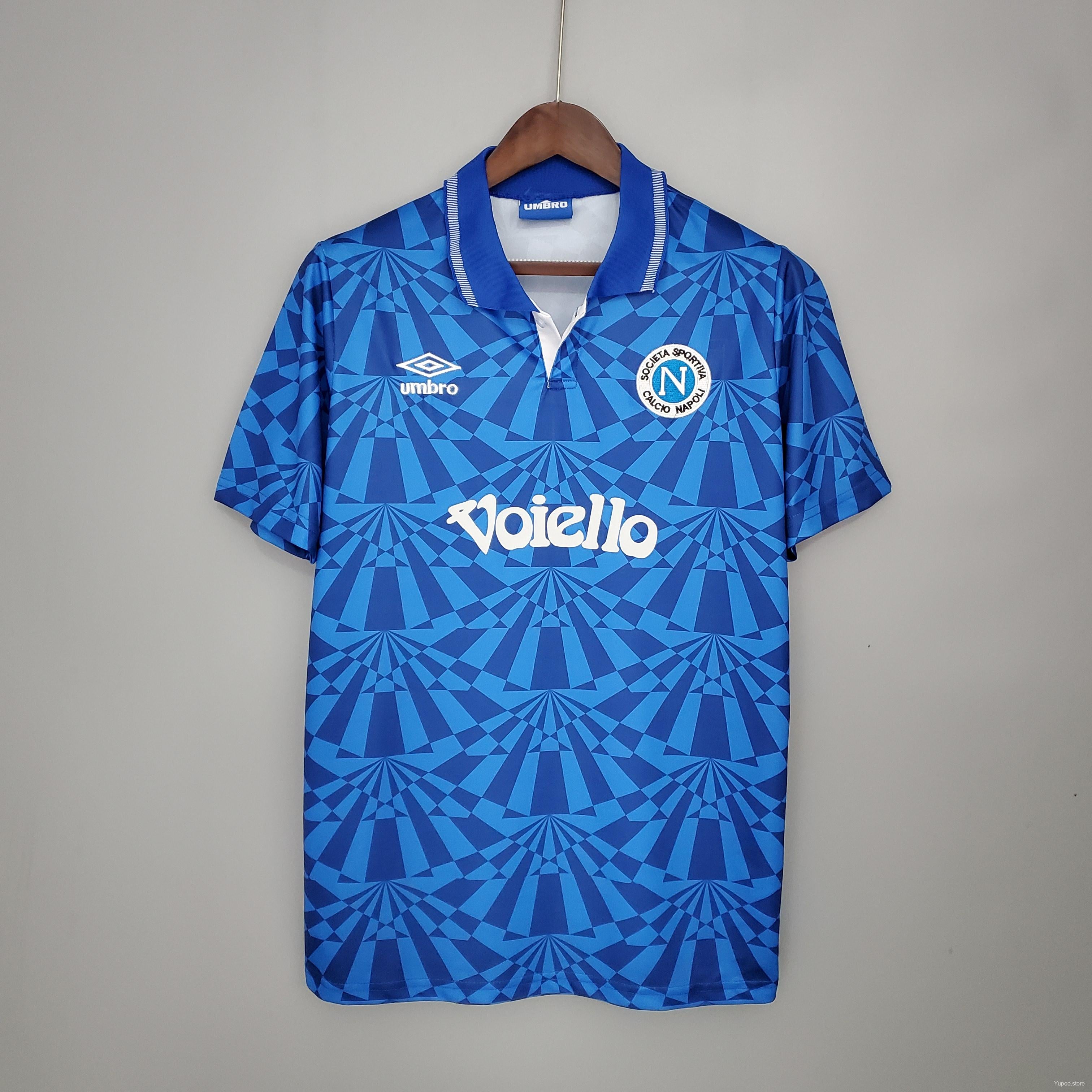 Retro Napoli 1991/93 Home Jersey