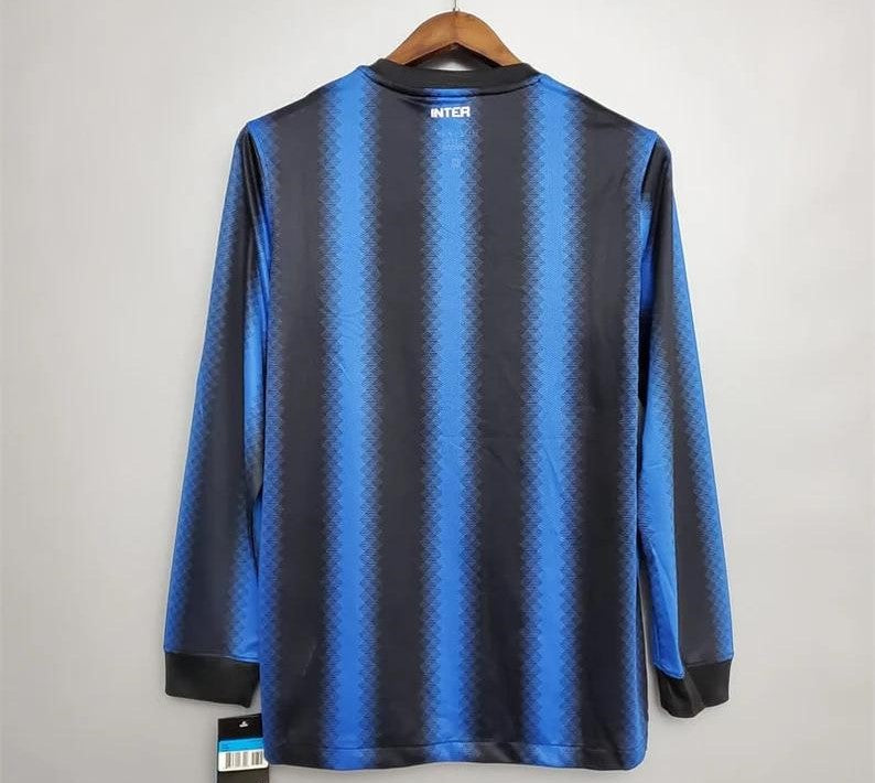 Retro Inter Milan 2010/11 Long Sleeve Home Jersey