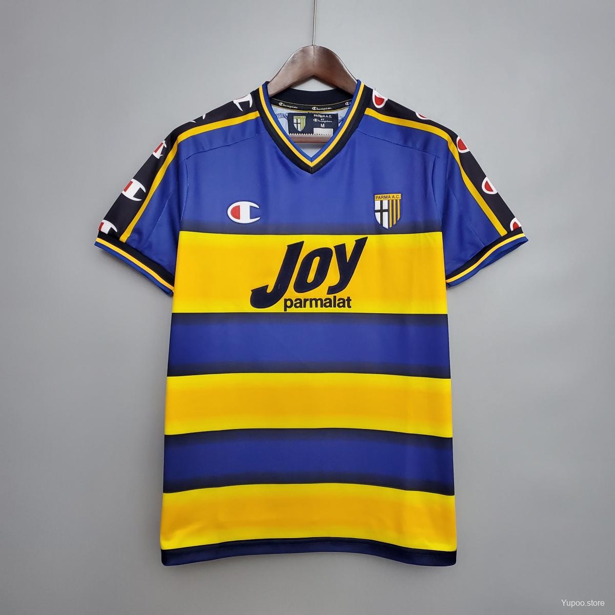 Retro Parma 2001/02 Home Jersey