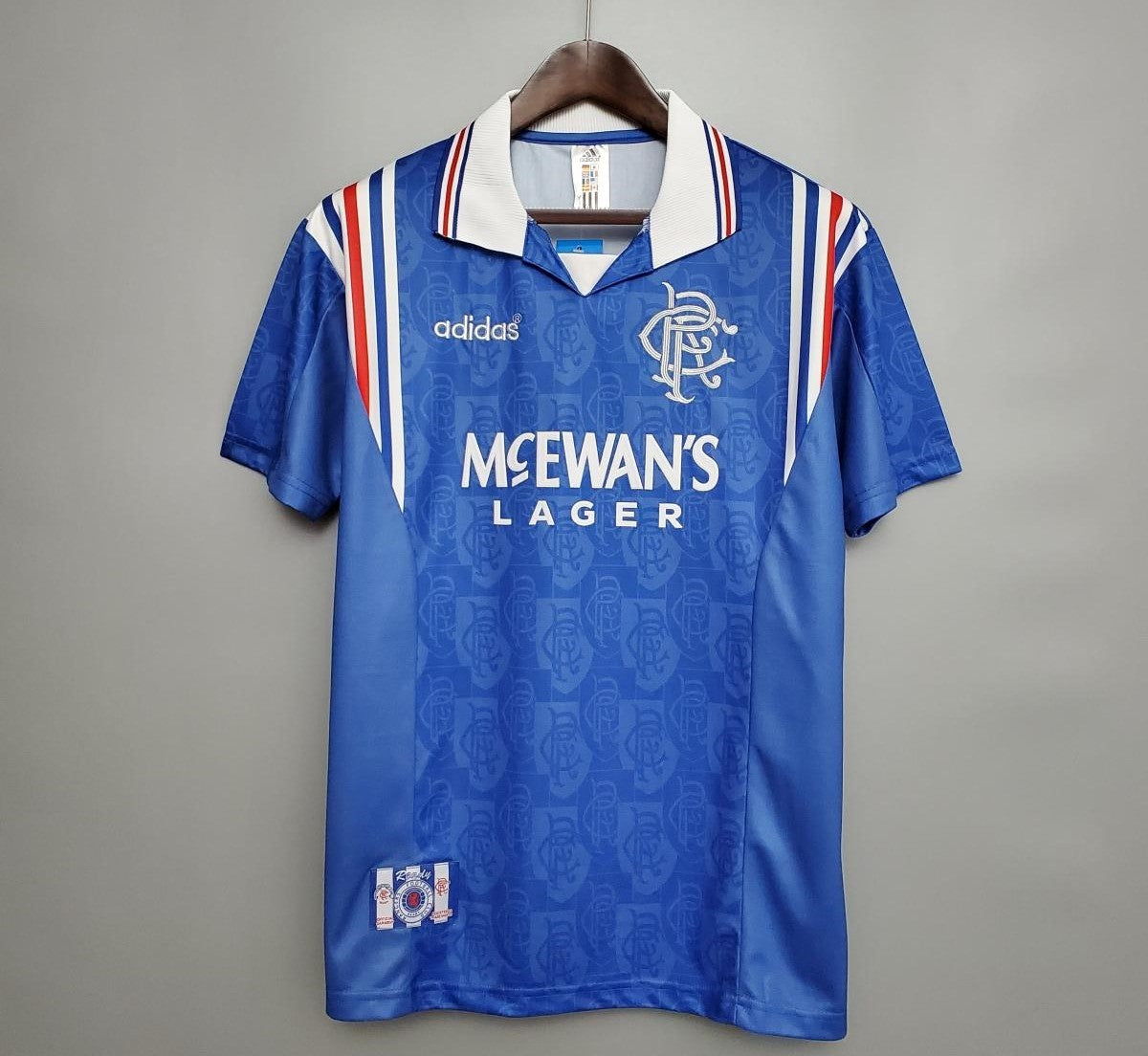 Retro Glasgow Rangers 1996/97 Home Jersey