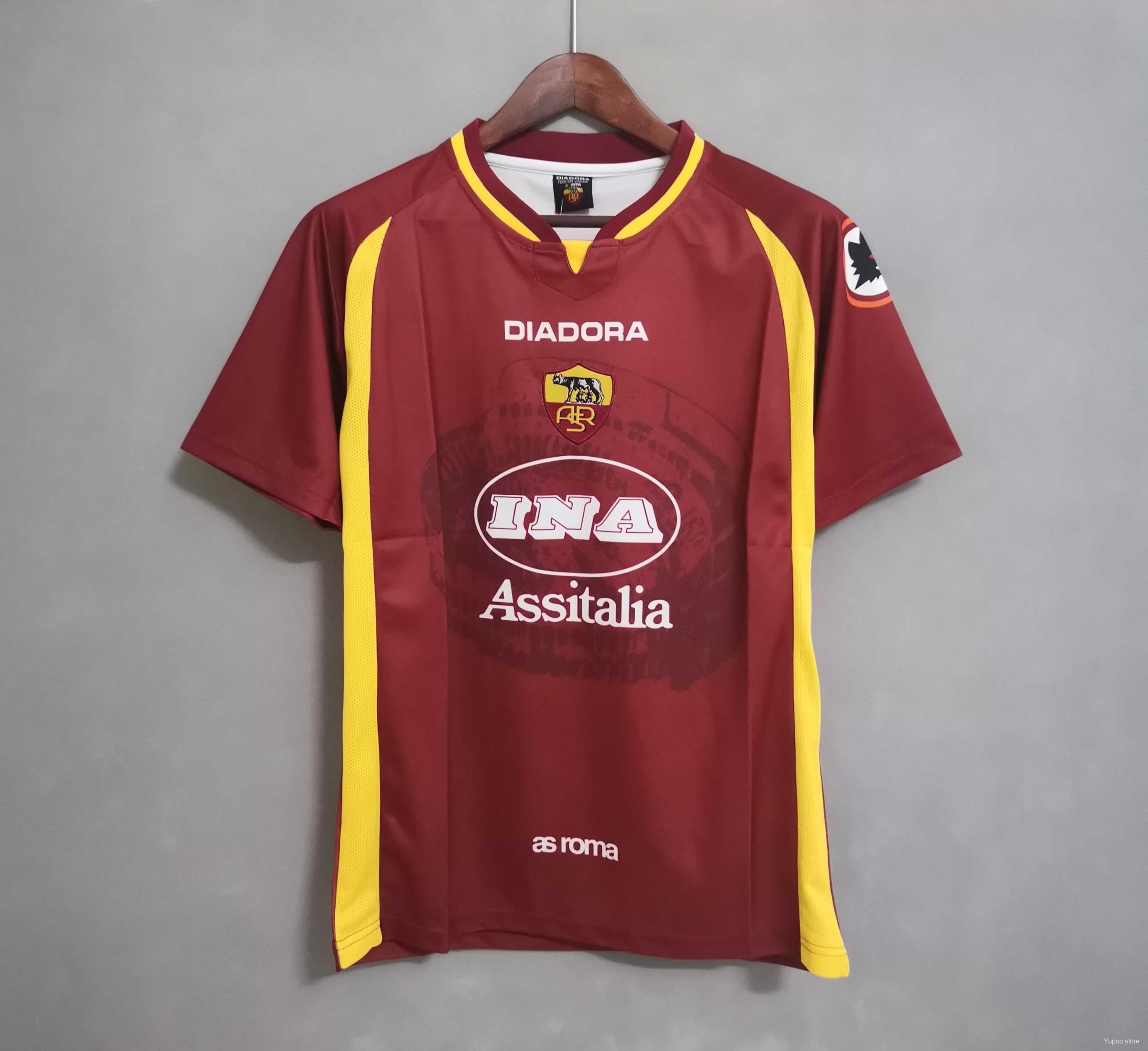 Retro Roma 1997/98 Home Jersey