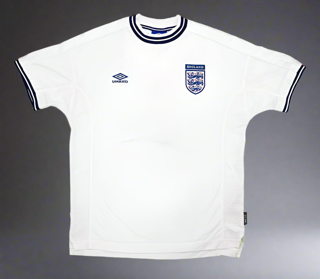 Retro England 2000 Home Jersey-very good