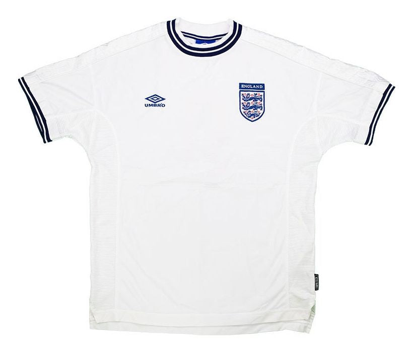 Retro England 2000 Home Jersey-very good