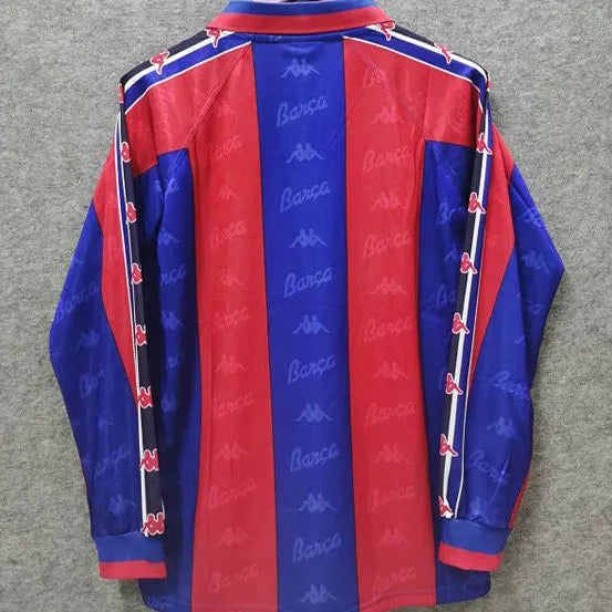 Retro Barcelona 1996/97 Long Sleeve Home Jersey