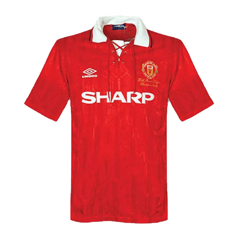 Retro Manchester United Home Jersey 1992/94-good