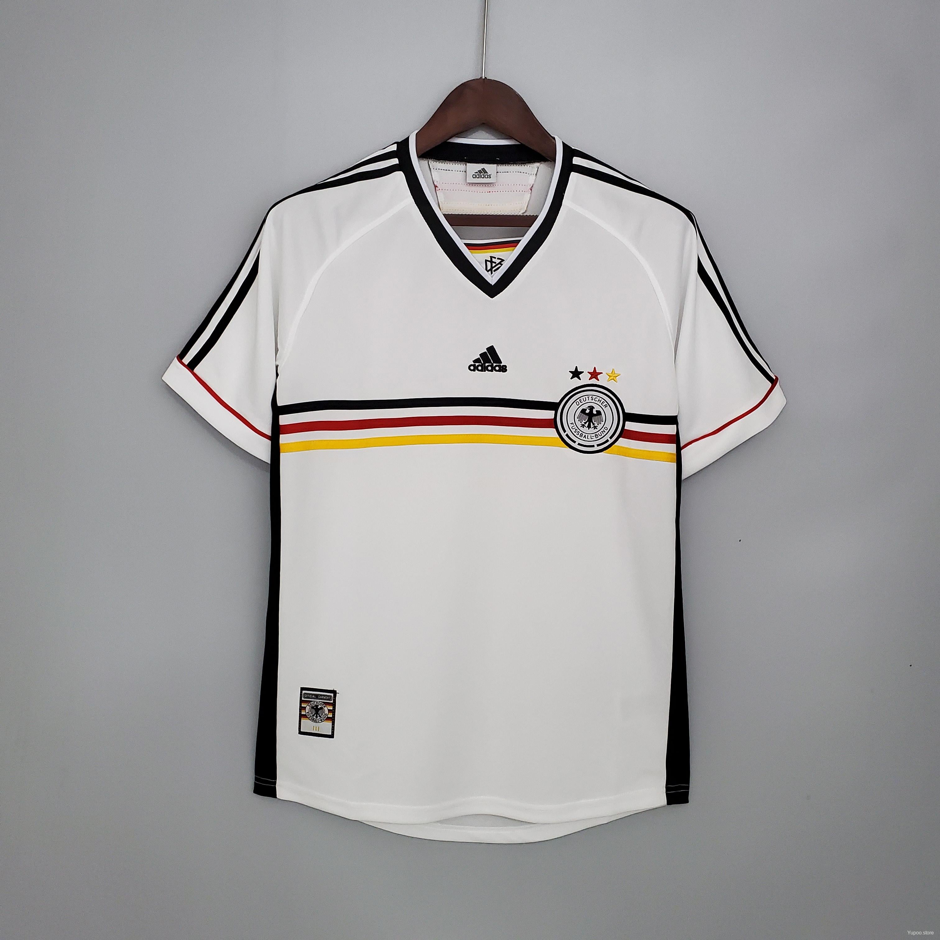 Retro Germany 1998 Home Jersey