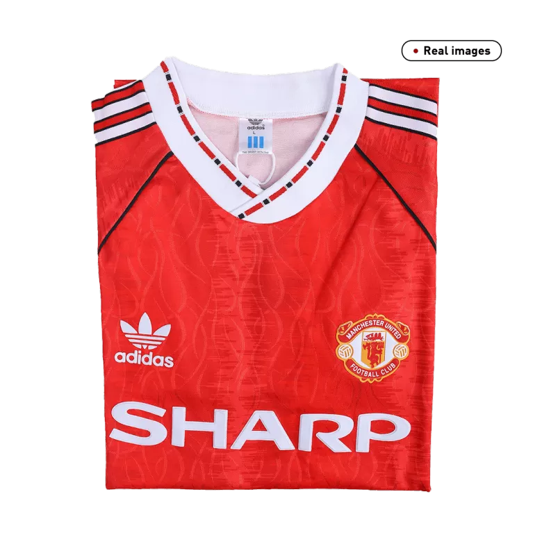 Retro Manchester United Home Jersey 1990/92-good