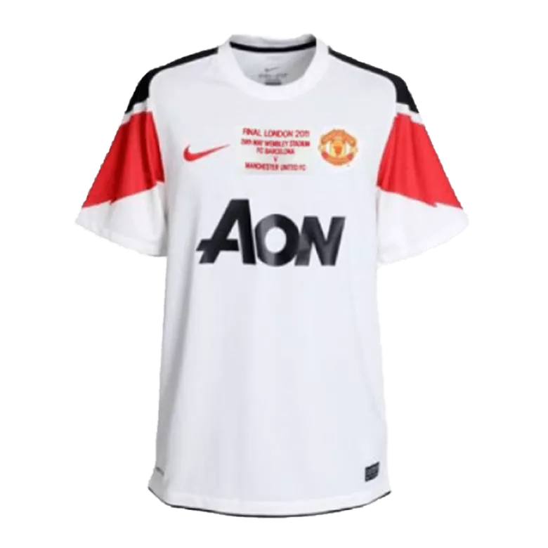 Retro Manchester United Away Jersey 2010/11 CL-mint