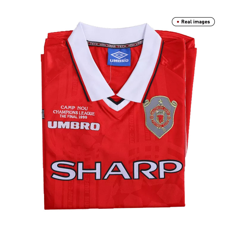 Retro Manchester United Home Jersey 1999/00 CL-good