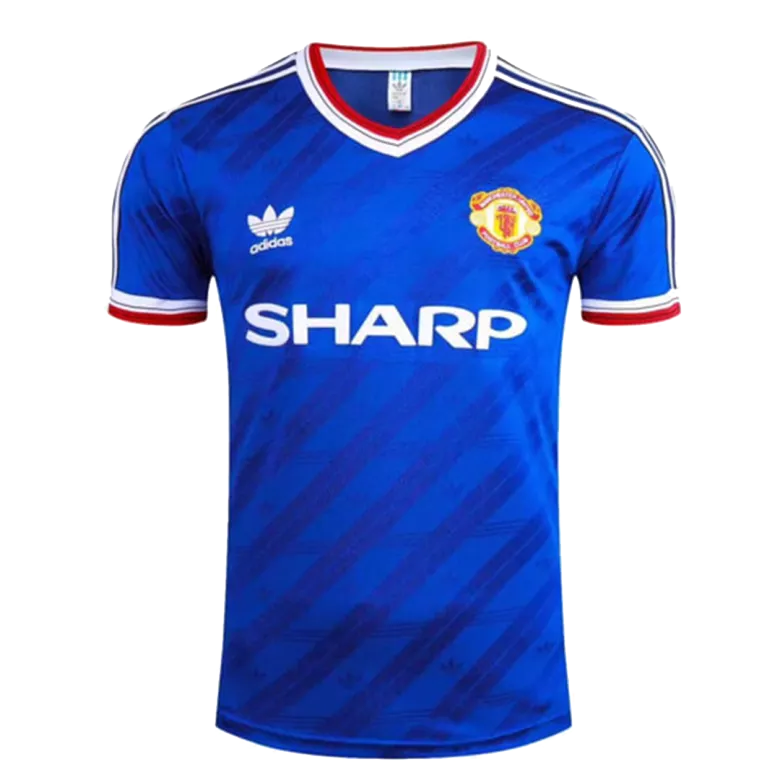 Retro Manchester United Away Jersey 1986-excellent