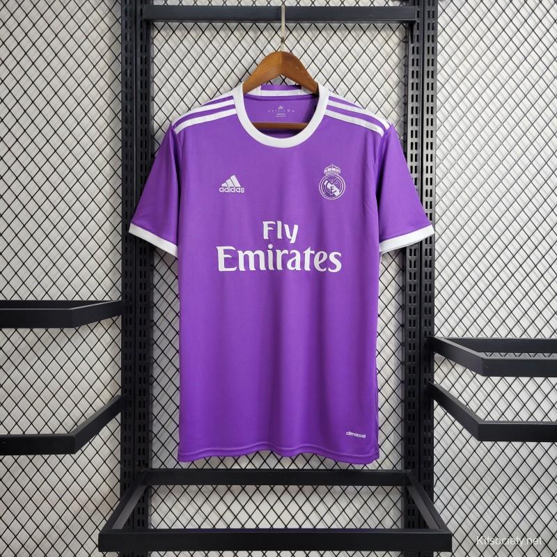 Retro Real Madrid 2016/17 Away Jersey