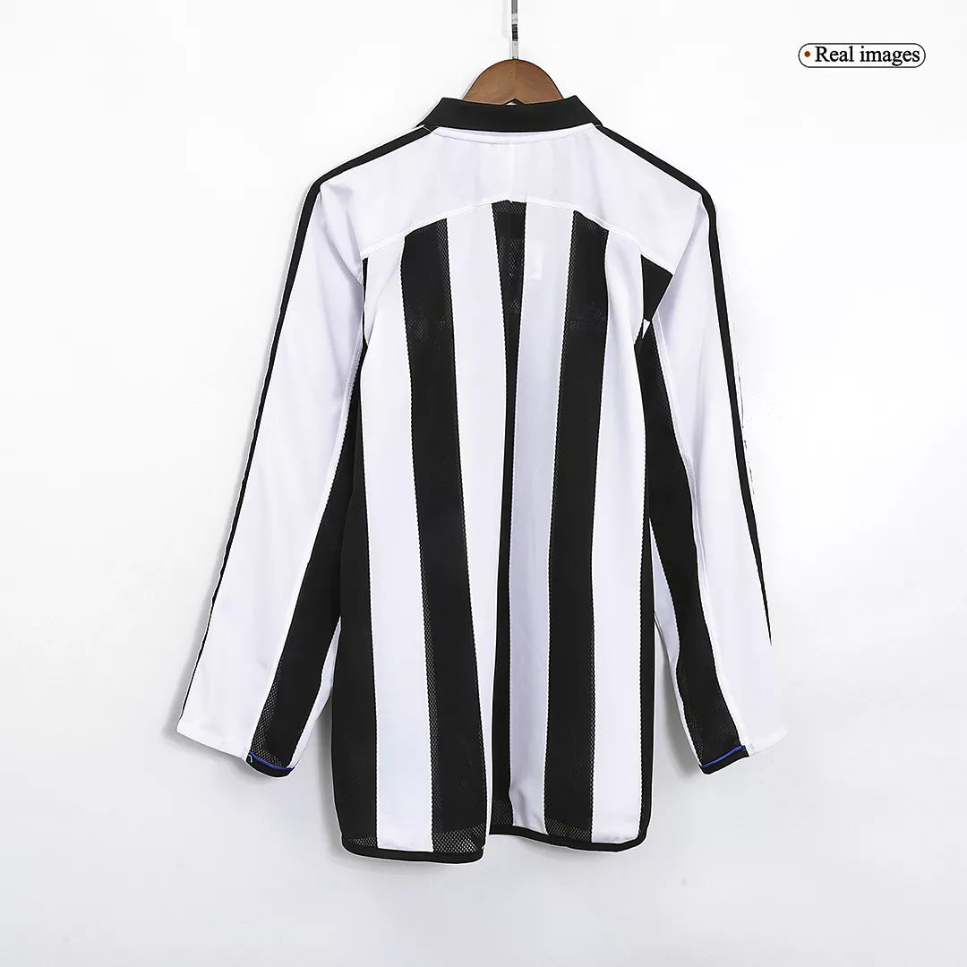 Retro Newcastle 2003/04 Home Jersey Long Sleeve-very good