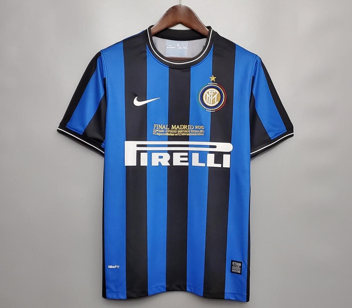 Retro Inter Milan 2009/10 Home Jersey CL Final