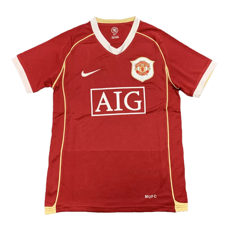 Retro Manchester United Home Jersey 2006/07-mint