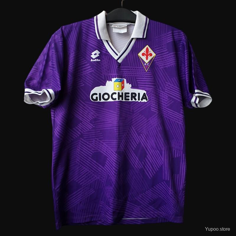 Retro Fiorentina 1991/92 Home Jersey