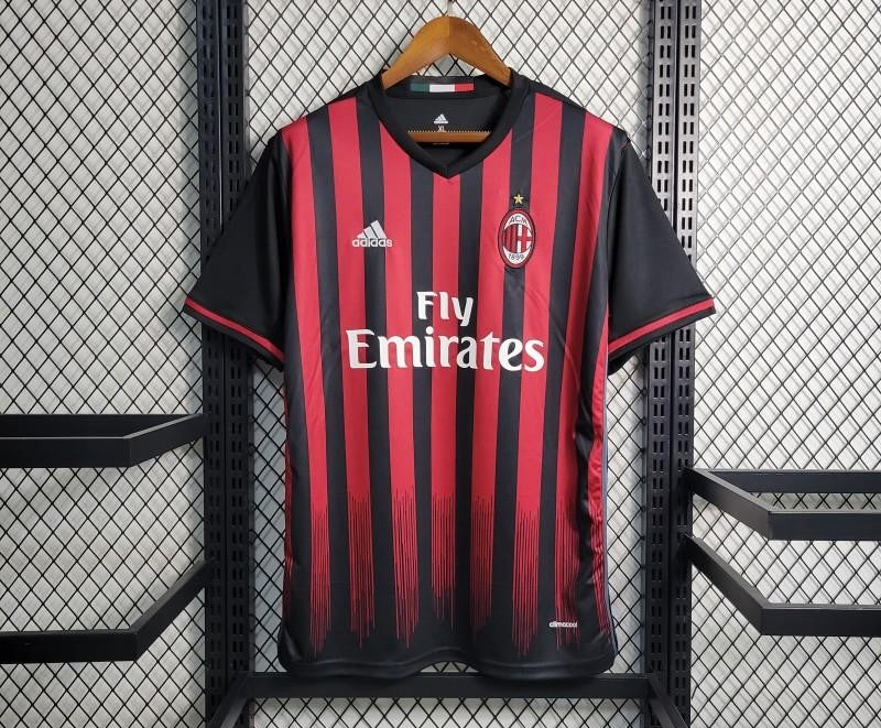 Retro AC Milan 2016/17 Home Jersey