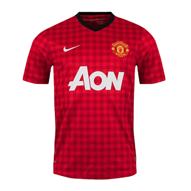 Retro Manchester United Home Jersey 2012/13-very good