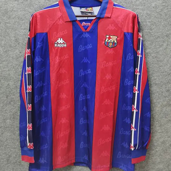 Retro Barcelona 1996/97 Long Sleeve Home Jersey